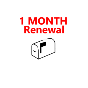 1 Month Renewal